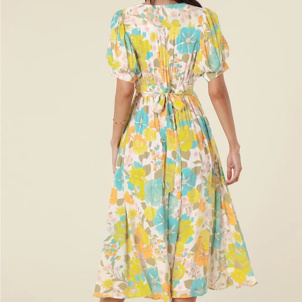 Spell Lemonade Soirée Dress in Citrus - Picture 7 of 10
